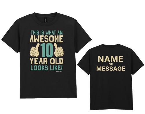 Boys 10th birthday - birthday, t-shirt
